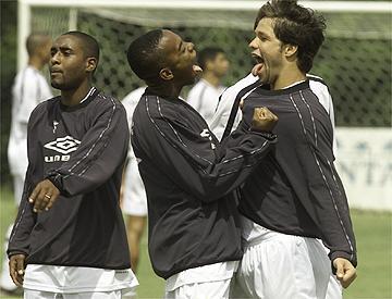 Robinho et Diego